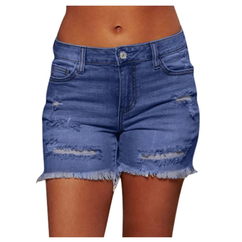 Clearance Pants, New Women Summer Short Jeans Female Pockets Wash Shorts